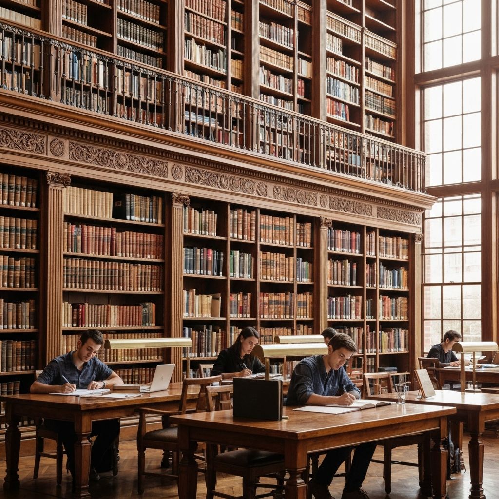 Classic literature and library for A-Level English Literature preparation